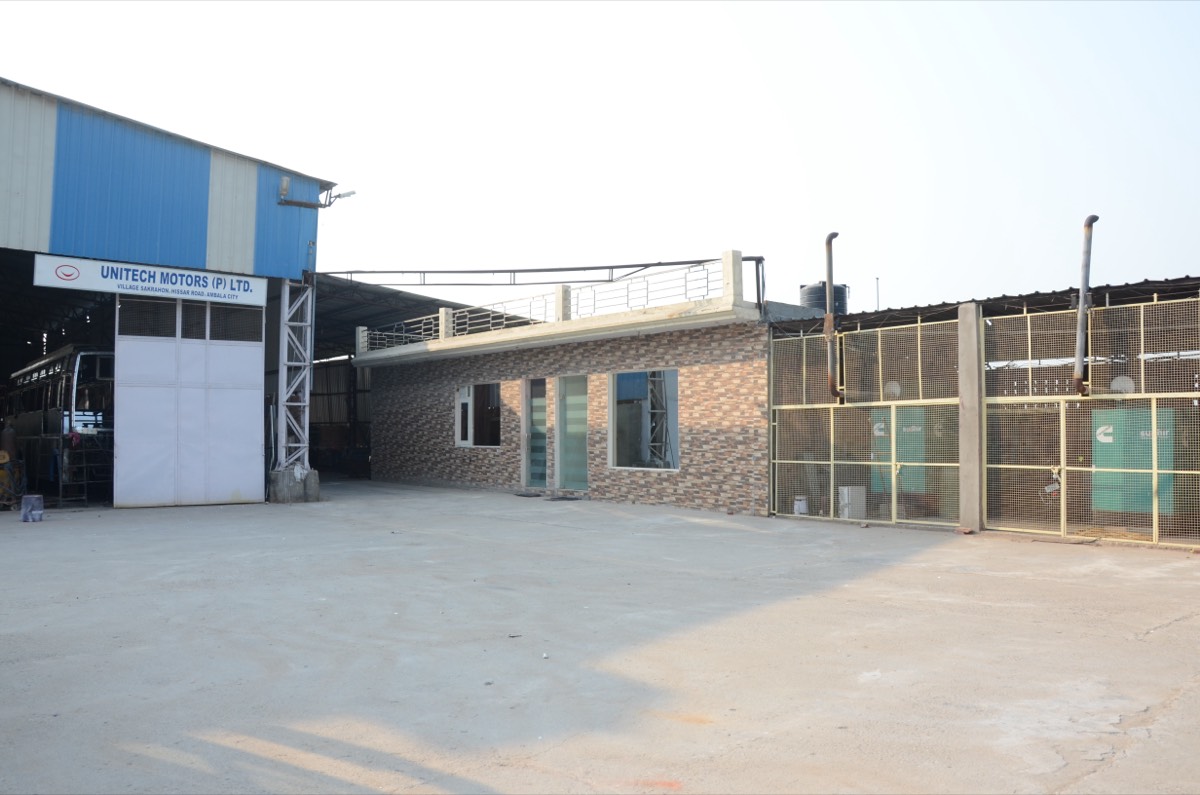 Admin block and power backup